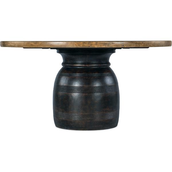 Big Sky 5 Piece Round Dining Set-Black image number 2