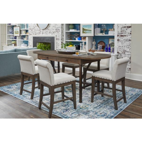 Trisha Yearwood Hometown 5 Piece Counter Height Dining Set image number 1