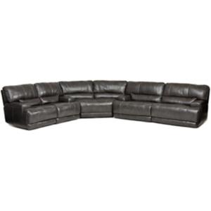 Dash Leather 3 Piece Power Reclining Sectional