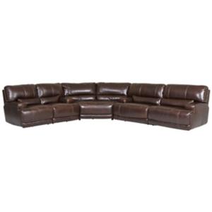 Dash Leather 3 Piece Power Reclining Sectional