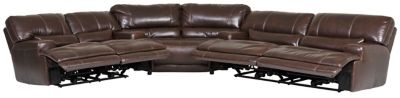 Star furniture deals leather sectional