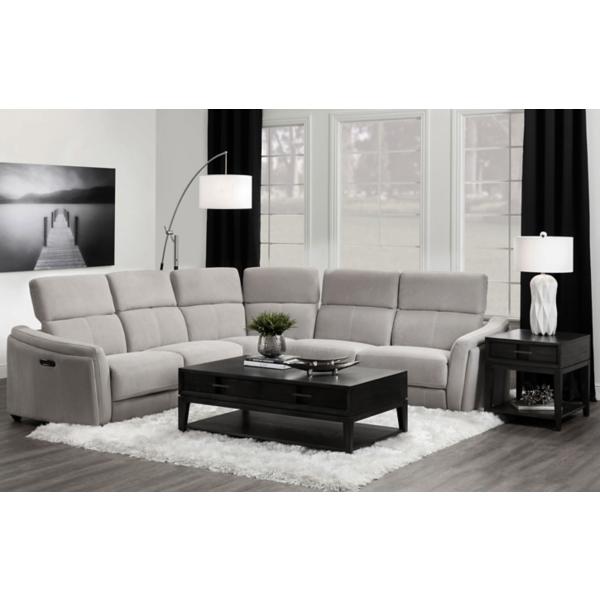 Carlo 5-Piece Power Reclining Sectional image number 3