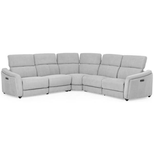 Carlo 5-Piece Power Reclining Sectional image number 8