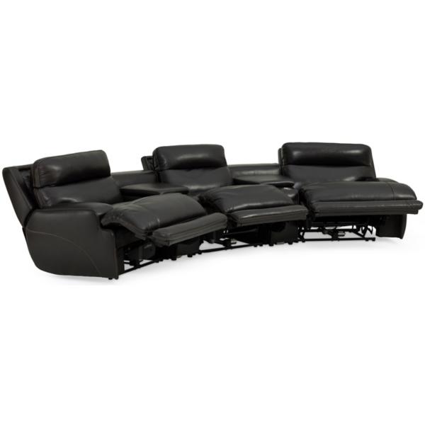 Duran 5-Piece Home Theater Sectional image number 4