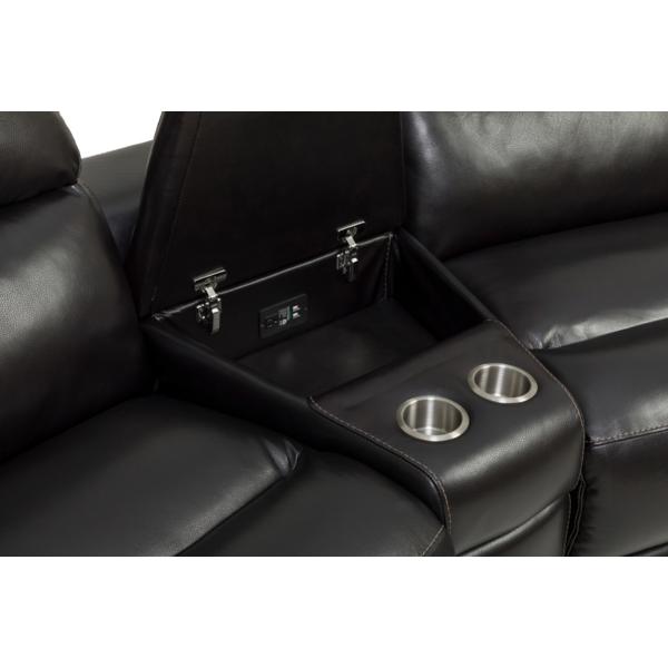 Duran 5-Piece Home Theater Sectional image number 6