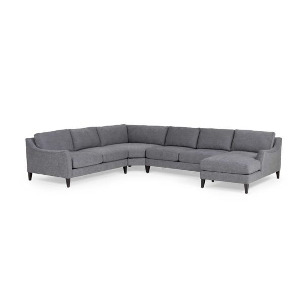 Neils 4 Piece RAF Chaise Sectional