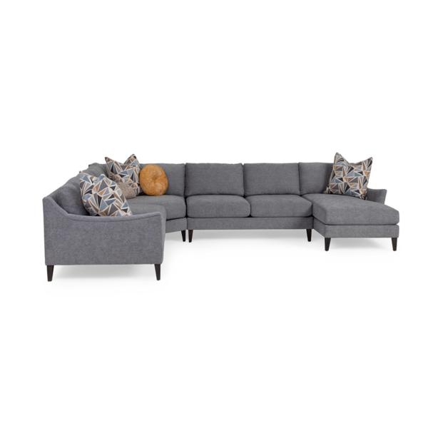Neils 4 Piece RAF Chaise Sectional