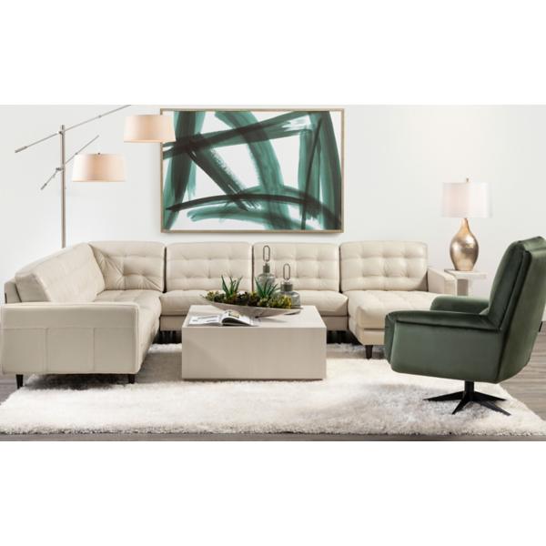 Gio 3 Piece RAF Chaise Sectional image number 2