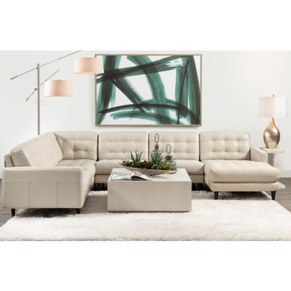 Gio 3 Piece RAF Chaise Sectional image number 3