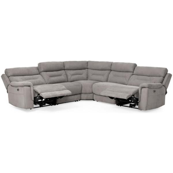 Gunther 5-Piece Power Reclining Sectional image number 6