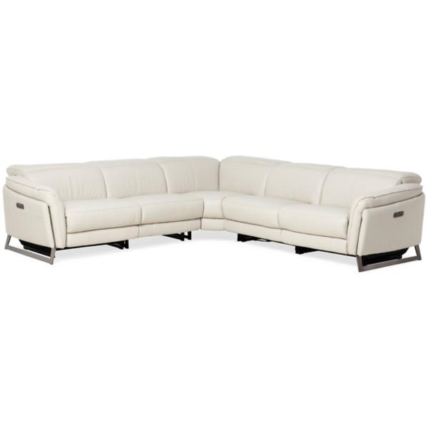 Elio 5-Piece Power Reclining Sectional image number 1
