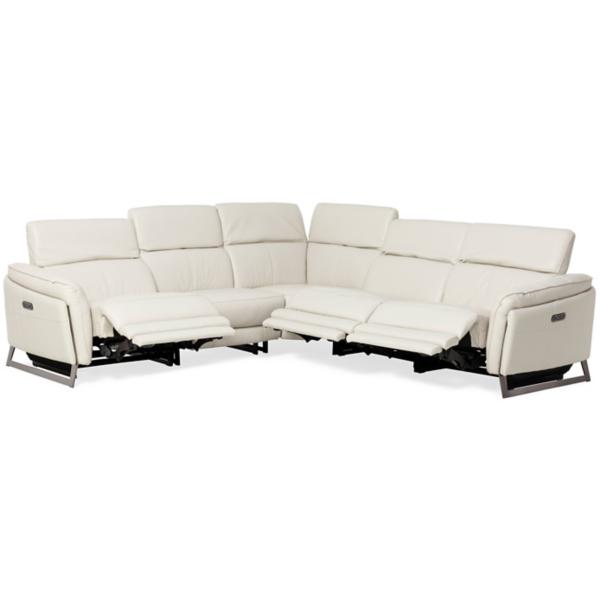 Elio 5-Piece Power Reclining Sectional image number 5