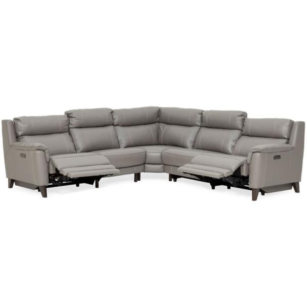 Aiden 5-Piece Power Reclining Sectional image number 2