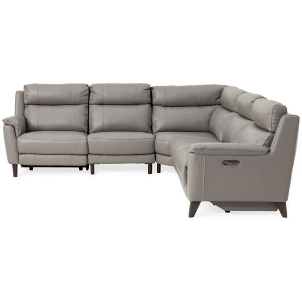 Aiden 5-Piece Power Reclining Sectional image number 4