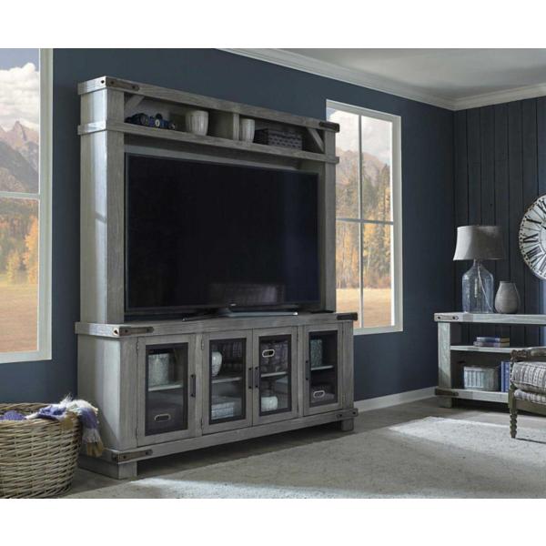 Sawyer 2PC Entertainment Wall - GREY image number 2