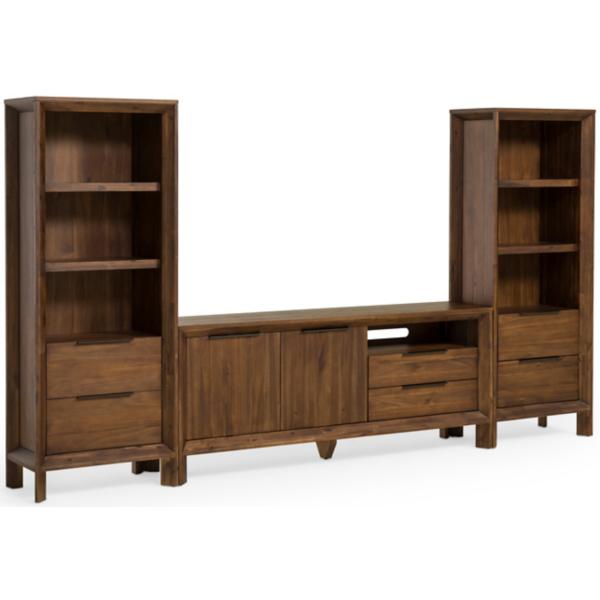 Camden 3PC Entertainment Wall- 74-inch TV Stand image number 2