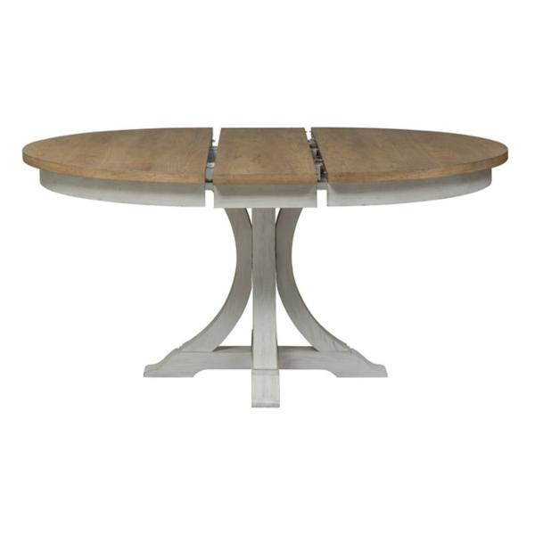 Farmhouse Reimagined Round Pedestal Table image number 6