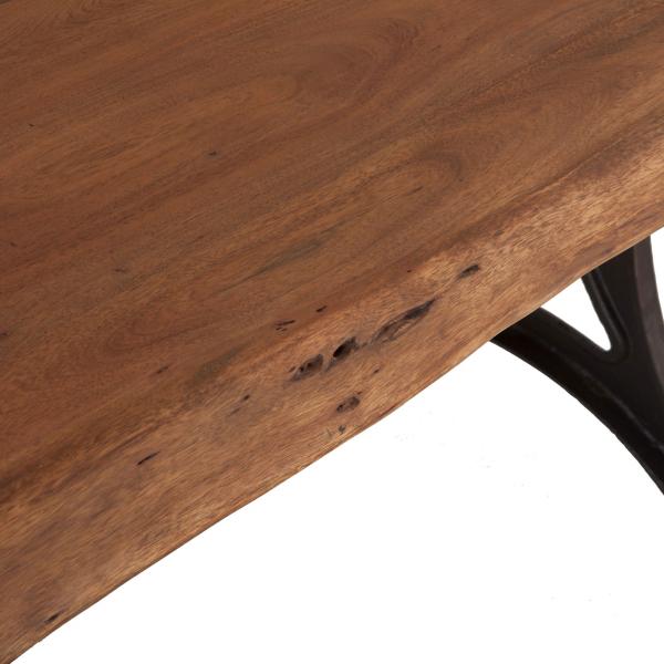 Organic Forge Rectangular Dining Table image number 4