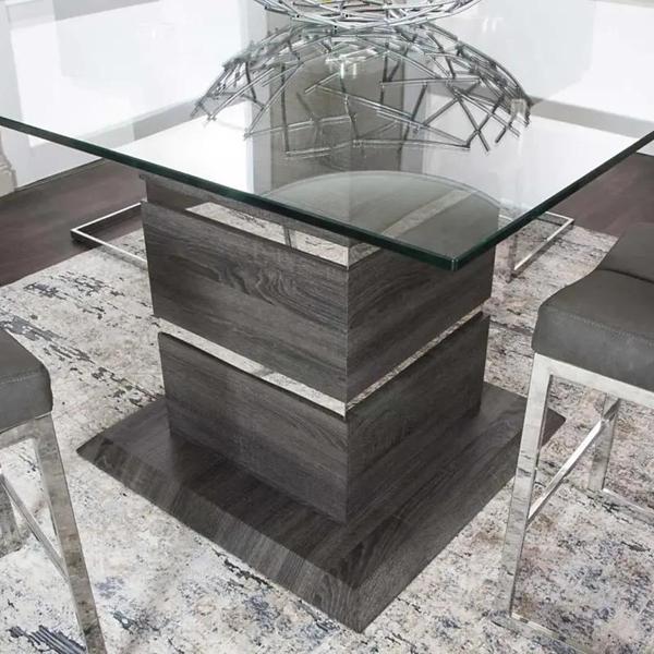 Tall glass table and chairs new arrivals