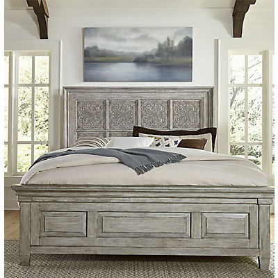 Heartland Decorative Panel Bed Star, King Panel Bed
