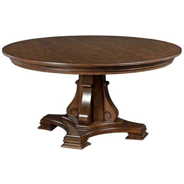 Portolone Stellia 60 Inch Round Pedestal Table