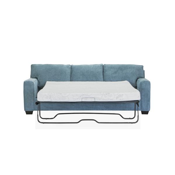 Monty 2 Piece Queen Sleeper Sofa with Floating Chaise - LAGOON image number 5