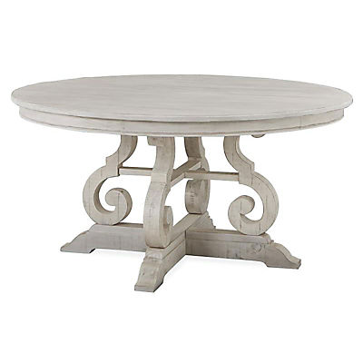 Treble 60 Inch Round Dining Table, Round Dining Table 60 In