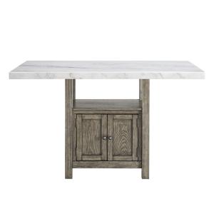 Grayson Counter Height Marble Top Table