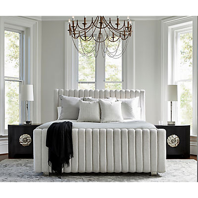 Silhouette King Upholstered Bed