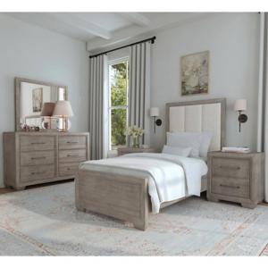 Andover Upholstered Panel Bed