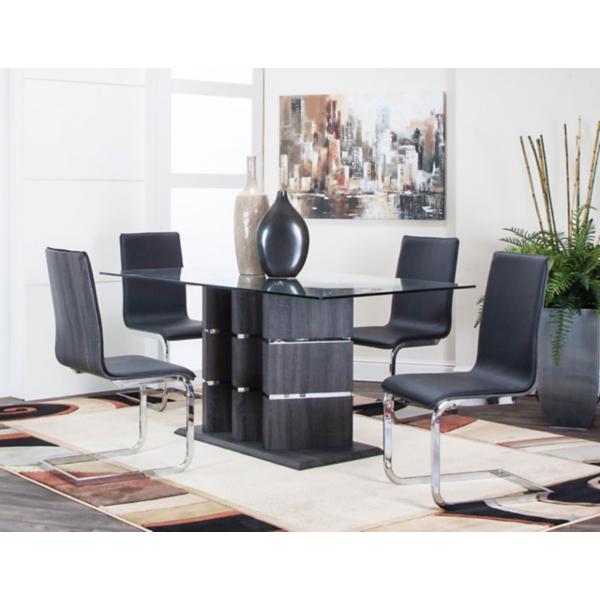 Holden Glass Top Dining Table image number 2