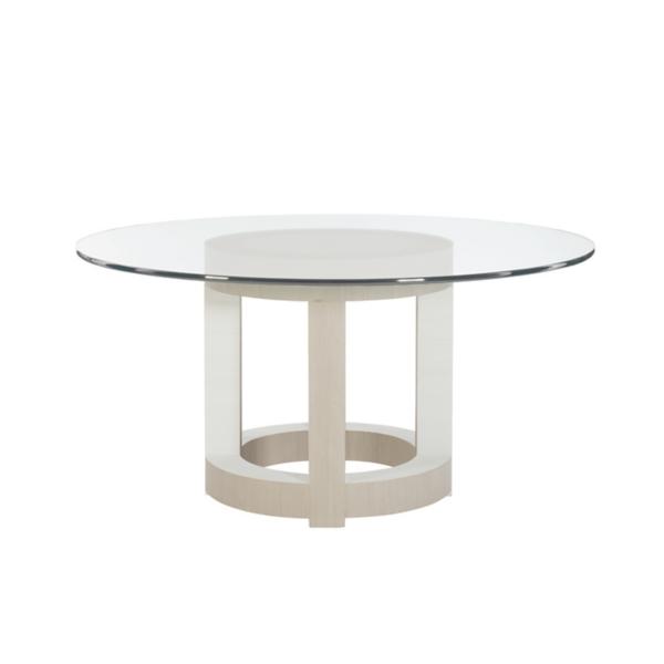 Axiom 54-inch Round Glass Dining Table image number 3