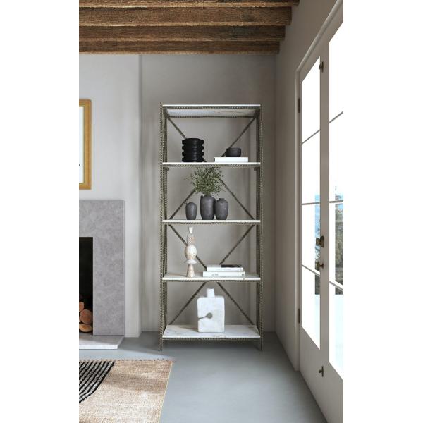 Commerce and Market Metal Stone Etagere image number 2
