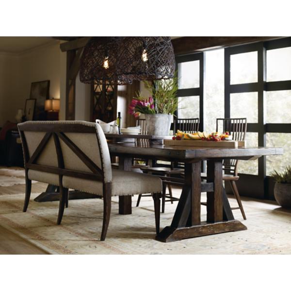 Roslyn County Trestle Dining Table