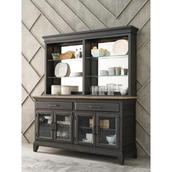 Plank Road Rockland Hutch & Buffet - CHARCOAL image number 2