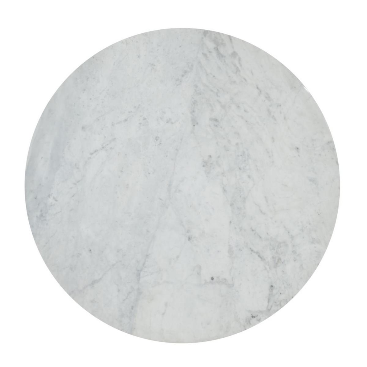 Rowan 42 Inch Round Marble Dining Table