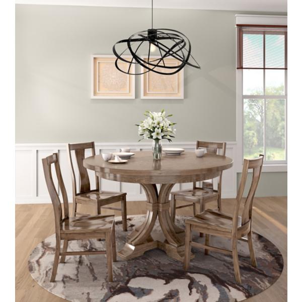 48 inch round best sale kitchen table and chairs