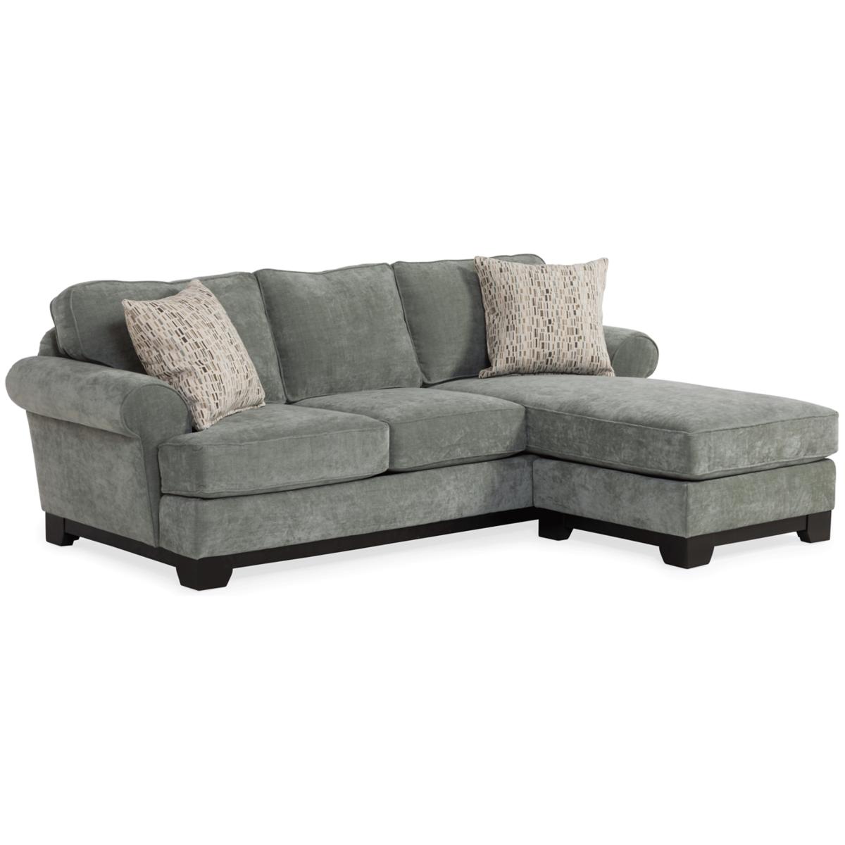 Floating chaise sofa discount