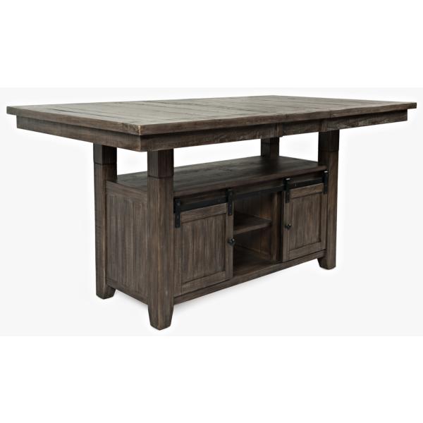 Ginger High-Low Dining Table - BARNWOOD image number 1