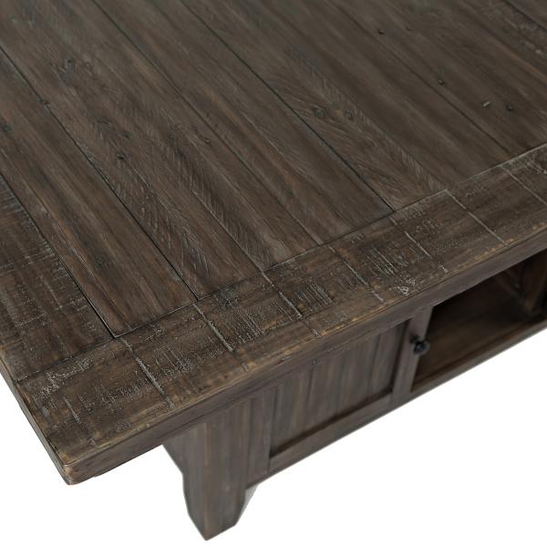 Ginger High-Low Dining Table - BARNWOOD image number 5