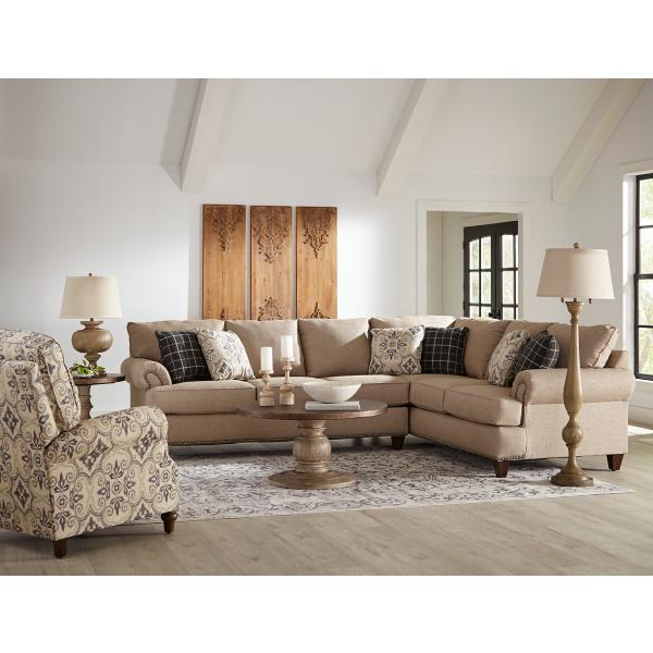 Woodlands 2Piece Sectional (LAF) Star Furniture