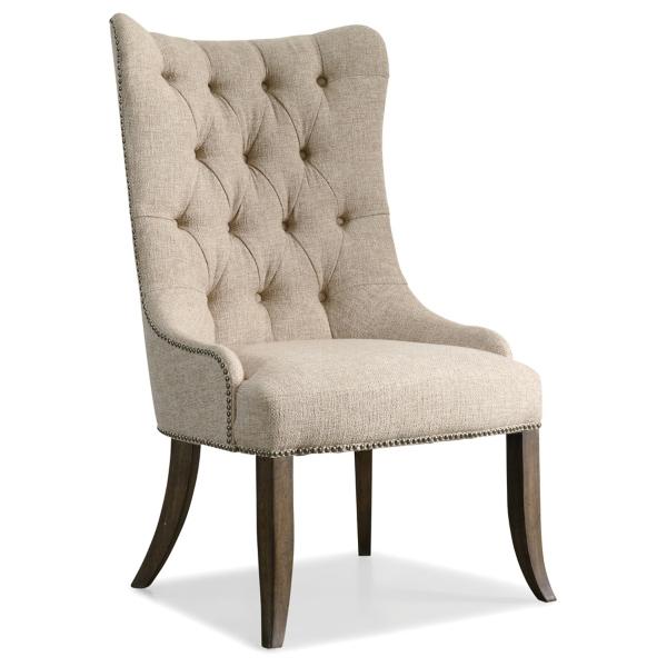 Tufted discount upholstered chair