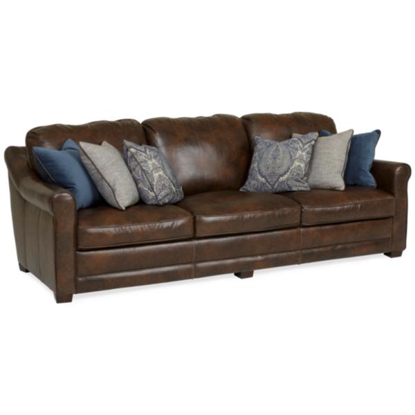 Palermo Hill Country Leather Sofa image number 3
