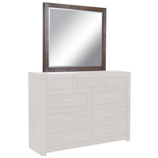 Modern Loft Mirror - BROWNSTONE image number 2