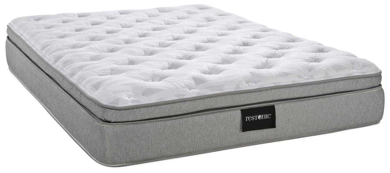 restonic queen pillow top mattress