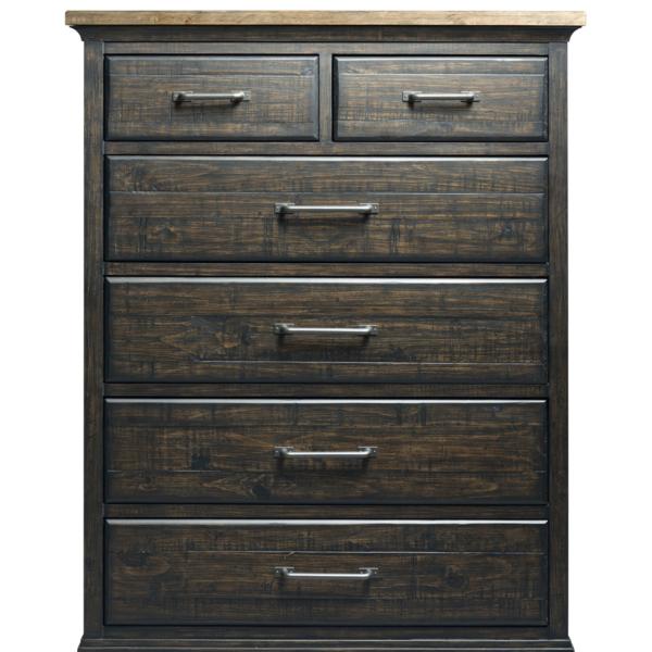 Plank Road Devine Charcoal Drawer Chest image number 2