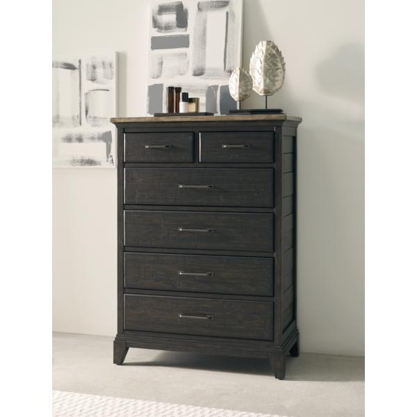 Plank Road Devine Charcoal Drawer Chest image number 3