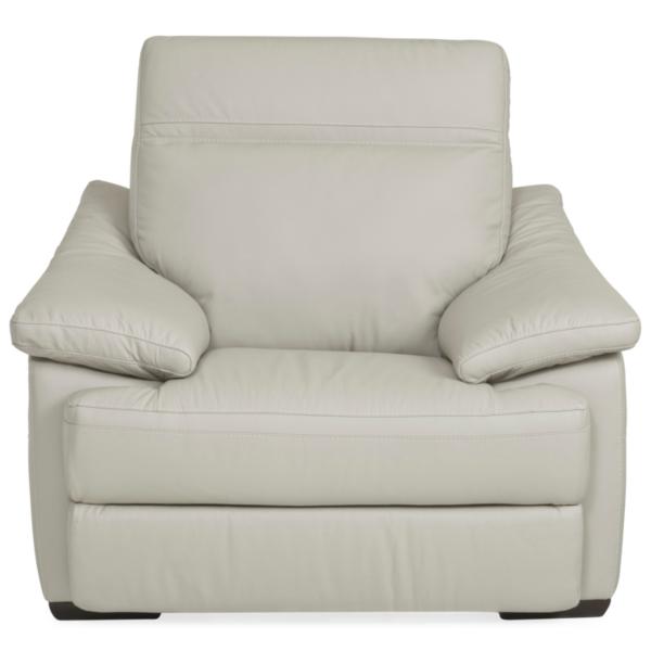 Urban Cement Leather Power Recliner