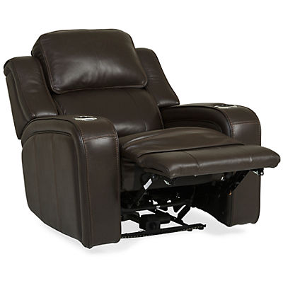 Palermo Leather Power Recliner - CHOCOLATE