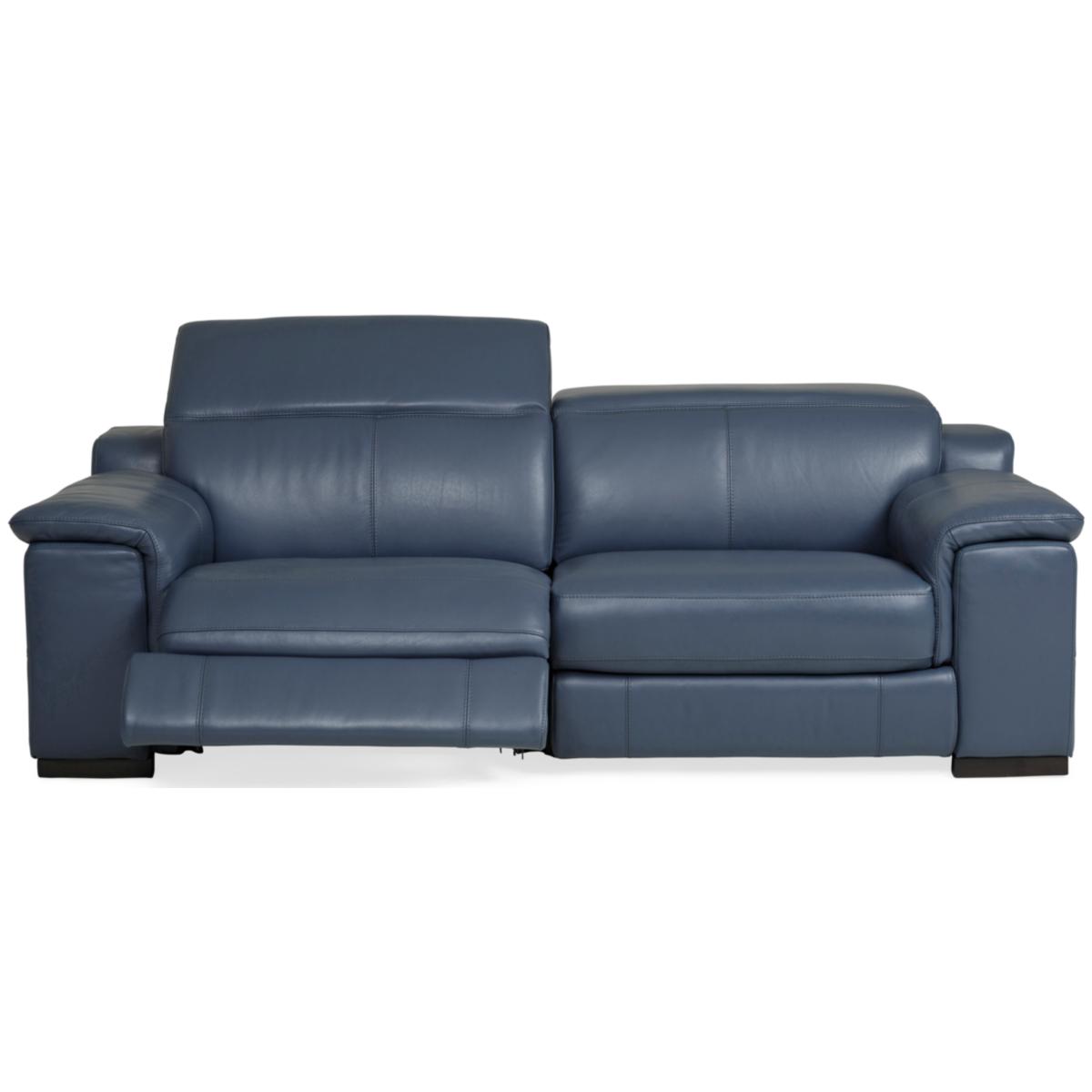 Sky Leather Power Reclining Sofa Star Furniture